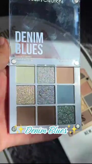 Video de Beauty creations magnetic palette Denim blues