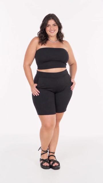 Vídeo de Top Faixa Plus Size Feminino