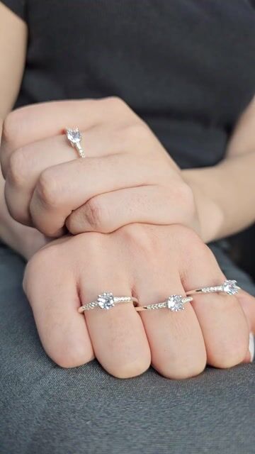 Video de Anillo Cintillo Plata 925 Boda Compromiso Dama Z9