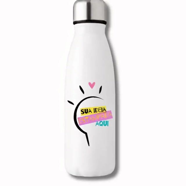Video de Garrafa de Alumínio personalizada 500ML Colorida