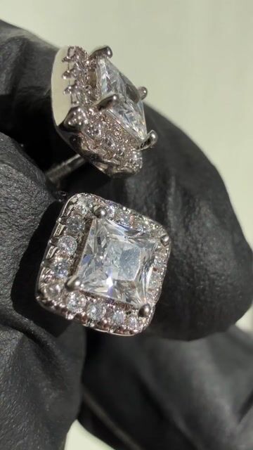 Video de Aros Baguette Plata 925 (Par)