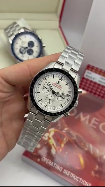 Video de Speedmaster 40mm - AÇO/MOSTRADOR CINZA