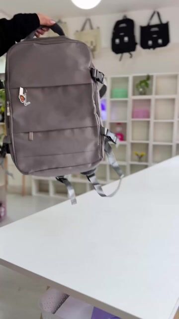 Video de Mochila viral viajera expandible