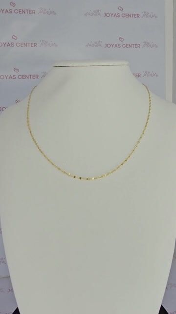 Video de Cadena Espejito Oro 18k Amarillo 40 Cm 0,8 Gramo Tb - C2390