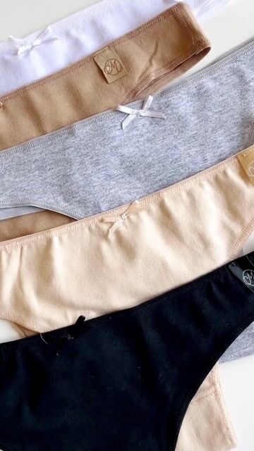 Video de PACK X3 COLALES LISA ALGODON (A013)