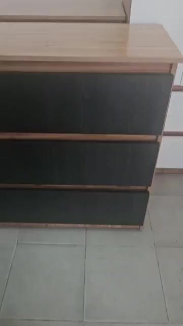 Video de 3014 - 3006 - 3006 - Combo Comoda 1.80 + 2 Mesas De Luz Cajonera Dormitorio