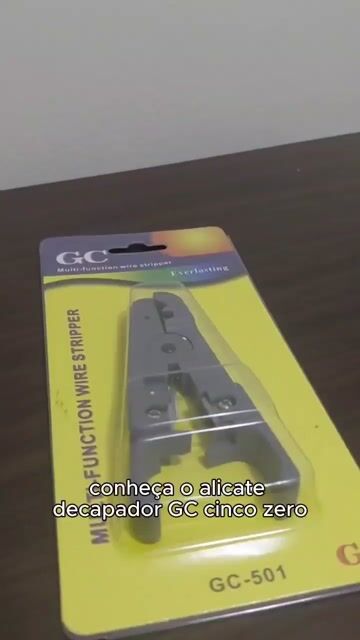 Vídeo de ALICATE CORTA E DECAPA CABO REDONDO