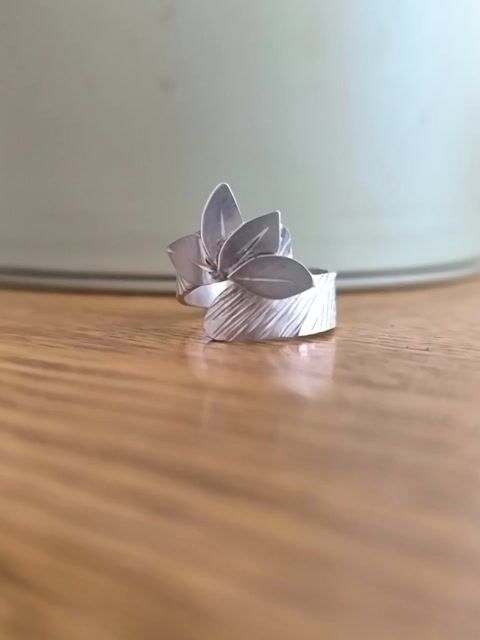 Video de Anillo Hojitas de Plata