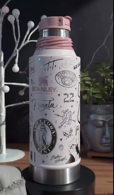 Video de TERMO STANLEY (Mate System 800ml) - FULL GRABADO - TEMÁTICA: TINI