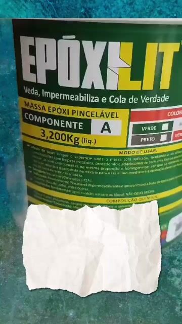 Video de Tinta epóxilit pincelável 3kg