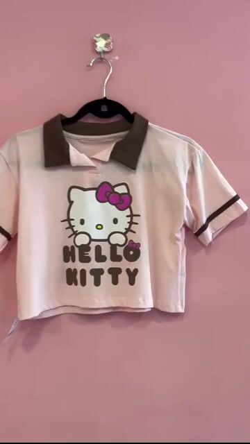 Video de 1010347 BLUSA GOLINHA HELLOKIT OFF/ROSA
