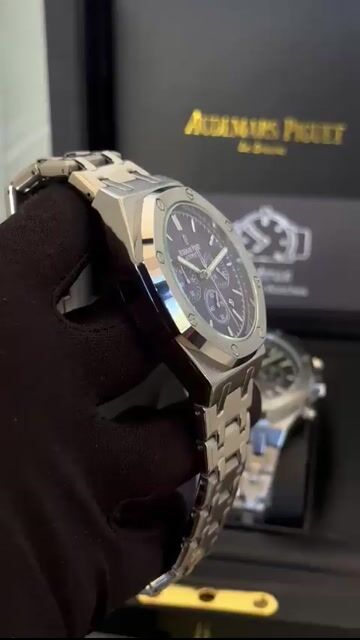 Video de Audemars Piguet Royal Oak 45mm - AÇO/MOSTRADOR AZUL