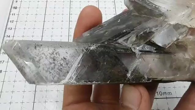 Video de Espécimen Único Selenita con Óxido de Hierro | Cristal Torre 358 g