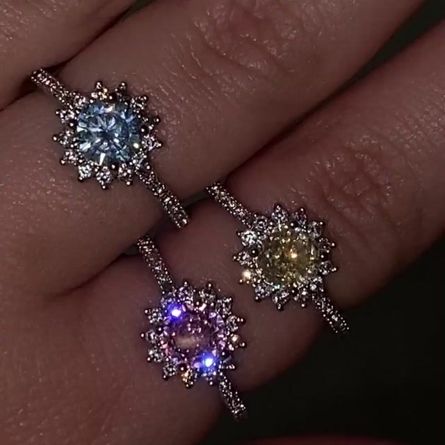 Vídeo de Anel Cristal Azul Aqua Marinha Micro Zircônia