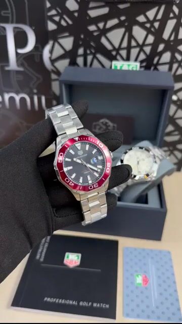 Video de TAG Heuer Aquaracer 43mm - AÇO/MOSTRADOR PRETO