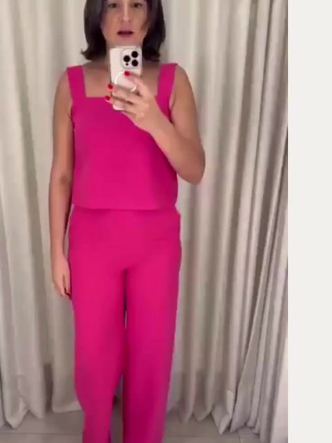 Video de Conjunto Les Cloches (NOVO) - Rosa - Tam 36