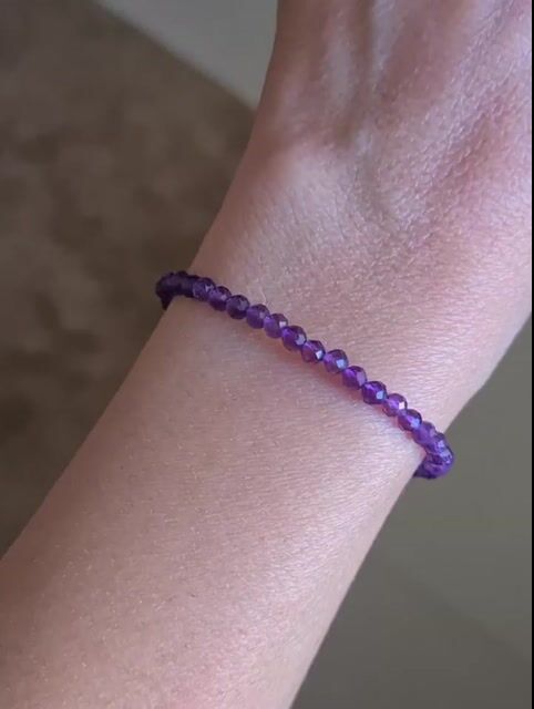Vídeo de Pulseira Essência - Ametista (3mm)