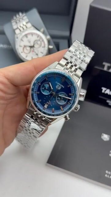 Video de TAG Heuer Carrera Chronograph 41mm- AÇO/MOSTRADOR AZUL