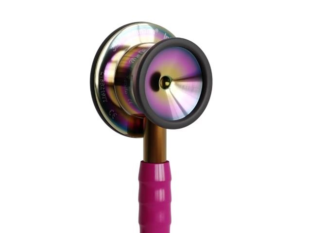 Vídeo de Estetoscópio 3M Littmann® Classic II Neonatal 2157 – Framboesa Rainbow