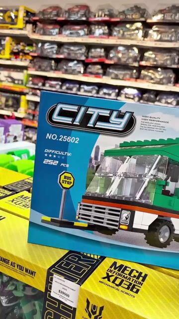 Video de Bloques Para Armar Autobús Urbano 252 Piezas Con Accesorios