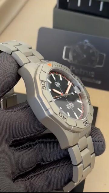 Video de TAG Heuer Aquaracer Bamford 40mm - AÇO/MOSTRADOR PRETO