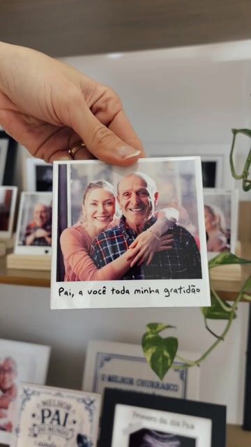 Video de Trio de Fotos Polaroid Personalizado | Pai, a você toda a minha gratidão - ITsLEJO