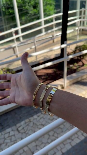 Video de Bracelete Liso c/ Textura