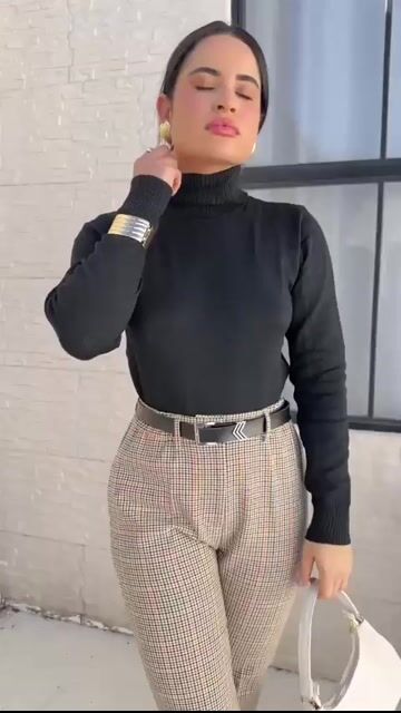 Video de Blusa cacharrel Vitoria gola alta