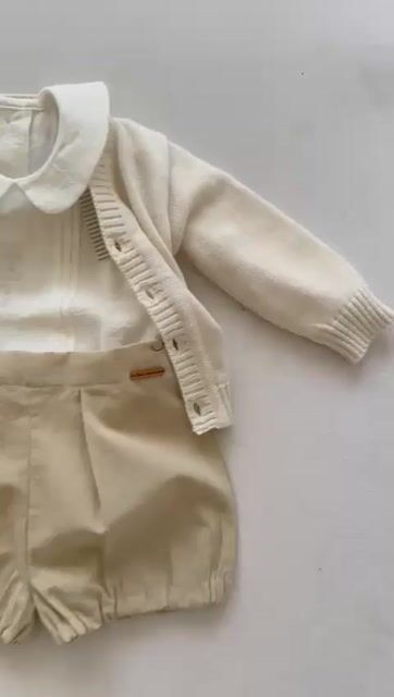 Video de Cardigan tejido