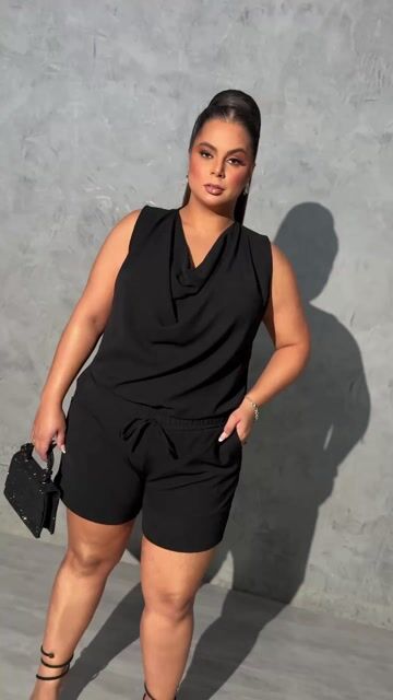 Vídeo de Conjunto Duna Plus Size Suzan