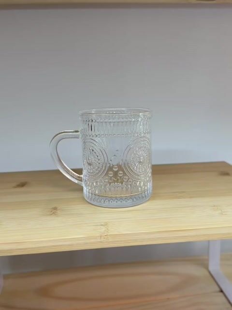 Video de Set x6 Tazas Vidrio Arabescas Cristal 165ml