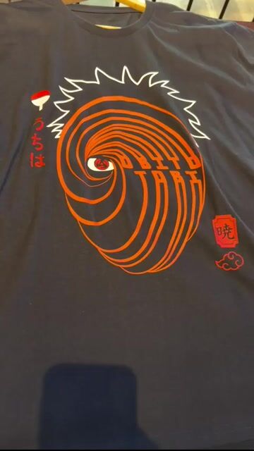 Vídeo de Camiseta Obito Uchiha