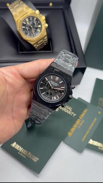 Video de Audemars Piguet Royal Oak Offshore 44mm - AÇO PRETO/MOSTRADOR PRETO