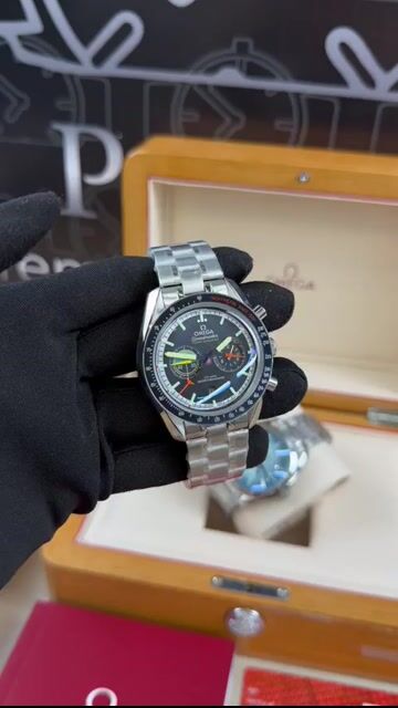 Video de Speedmaster Flight Qualified 40mm - AÇO/MOSTRADOR PRETO