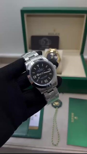 Video de Explorer - 39mm - AÇO/MOSTRADOR PRETO