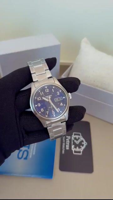 Video de Seiko 5 Sports SRPG29B1 Automático 39mm - AÇO/MOSTRADOR AZUL