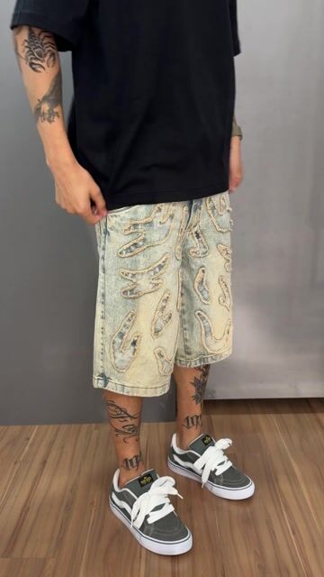 Video de Jorts Baggy Vintage PatchWork