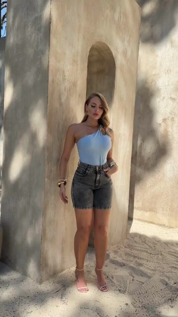 Video de Shorts Jeans Abuziv Grafite