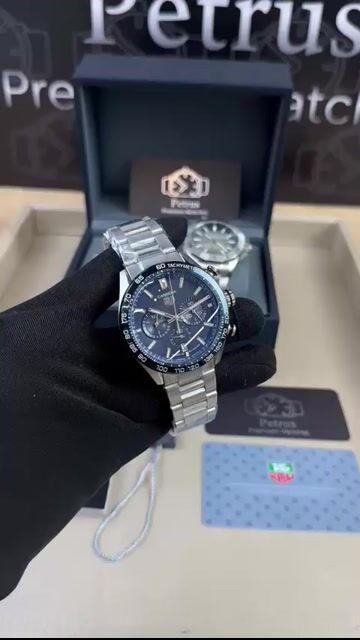 Video de TAG Heuer Carrera 43mm - AÇO/MOSTRADOR AZUL