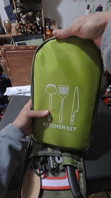 Video de Set De Cocina Con Estuche Transportable Ideal Camping