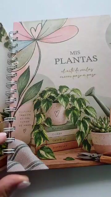 Video de CUADERNO para CUIDADO DE LAS PLANTAS