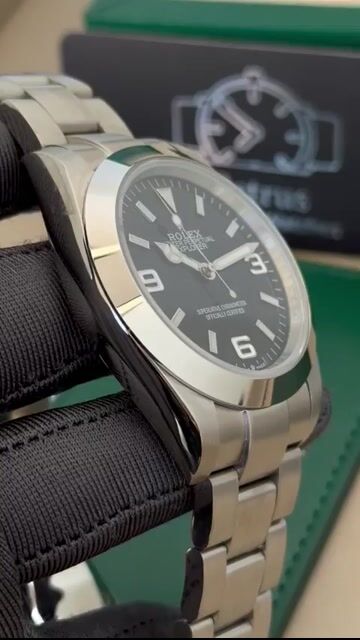 Video de Explorer - 39mm - AÇO/MOSTRADOR PRETO