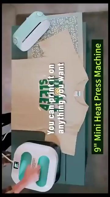 Video de Plancha 26X26 Estampadora Sublimadora Portátil Economica