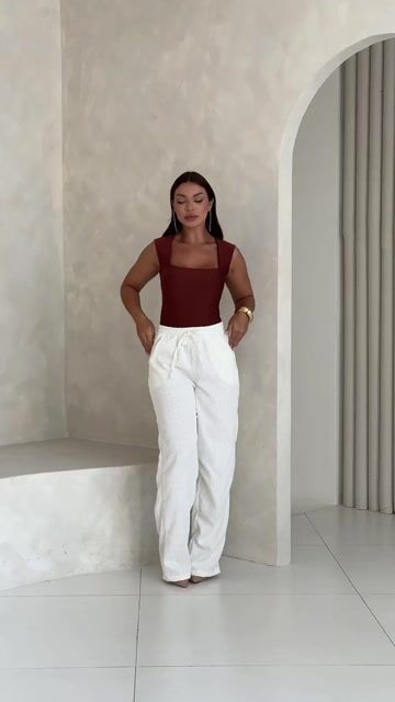 Vídeo de Pantalona Mel Veludo Cotêle