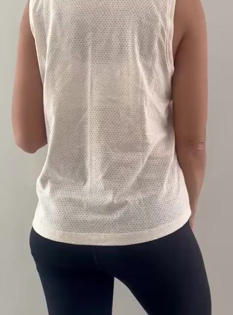 Video de Musculosa de algodón ro (color natural)