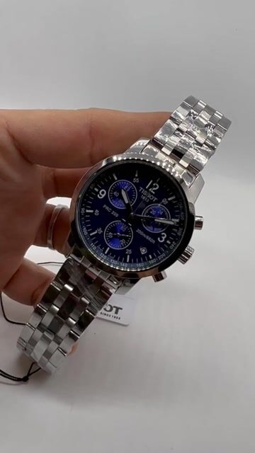 Video de Tissot PRC 200 Chronograph 39mm- AÇO/MOSTRADOR AZUL