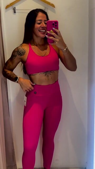 Vídeo de Calça Anne Com Bolso EB - Rosa Pink