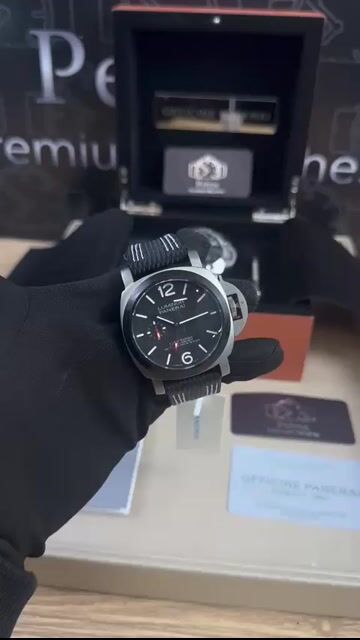 Video de Panerai Luminor Luna Rossa GMT 43mm - AÇO/MOSTRADOR CHUMBO - NYLON