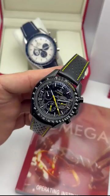 Video de Omega Speedmaster The First Watch Worn On The Moon 44mm - AÇO/MOSTRADOR PRETO - COURO
