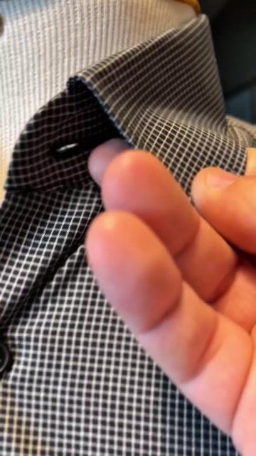 Video de Camisa Social Xadrez Preto Strong | Algodão Egípcio | Selaria Zapone